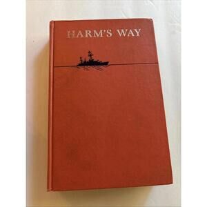 Harm’s Way by James Bassett – 1962 First Edition WWII Naval Novel HC